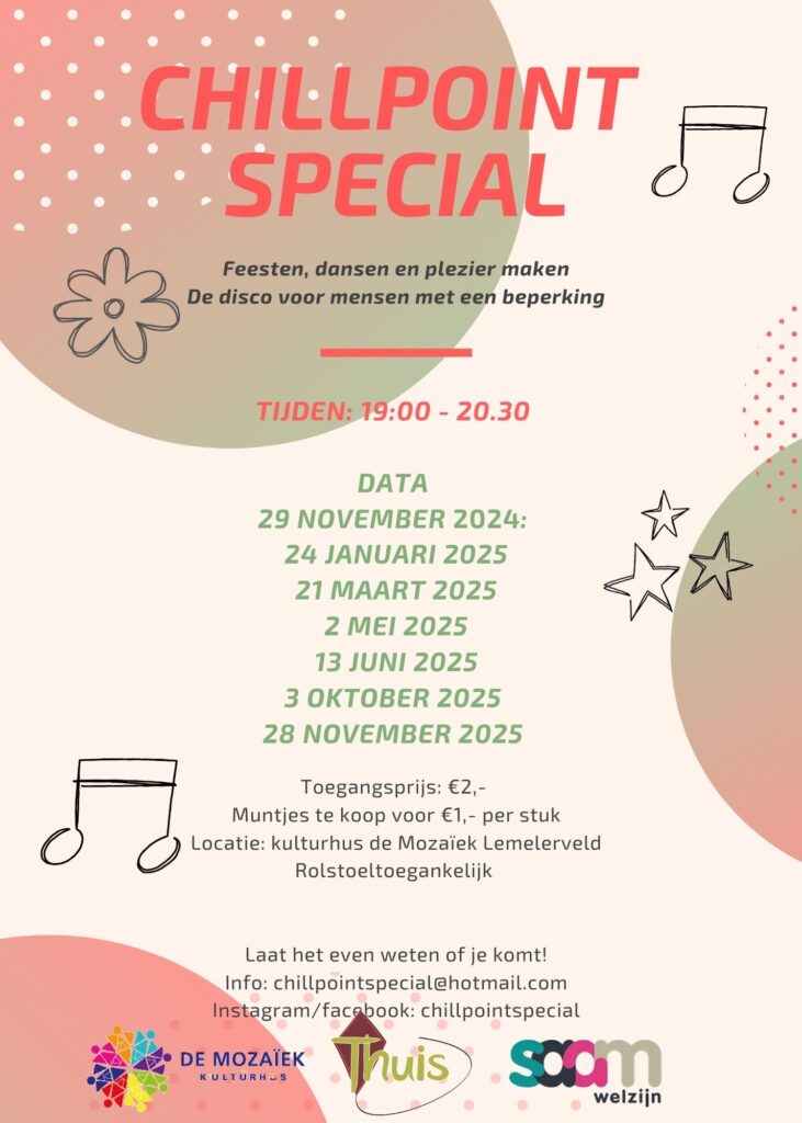 Rood polka stippen Dans feest flyer